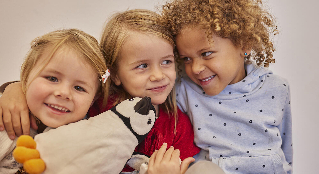 Kinder im Kölner FRÖBEL-Kindergarten & Familienzentrum Wirbelwind (Foto: Boris Breuer)